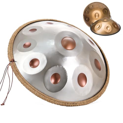 Handpan Drum 22 pulgadas D menor Kurd, 10 notas miniatura 1