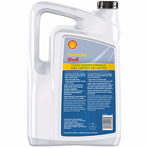 Formula Shell - 550045249 Conventional 10W-30 Motor Oil (5 Quart, Single Pack) #TOP1