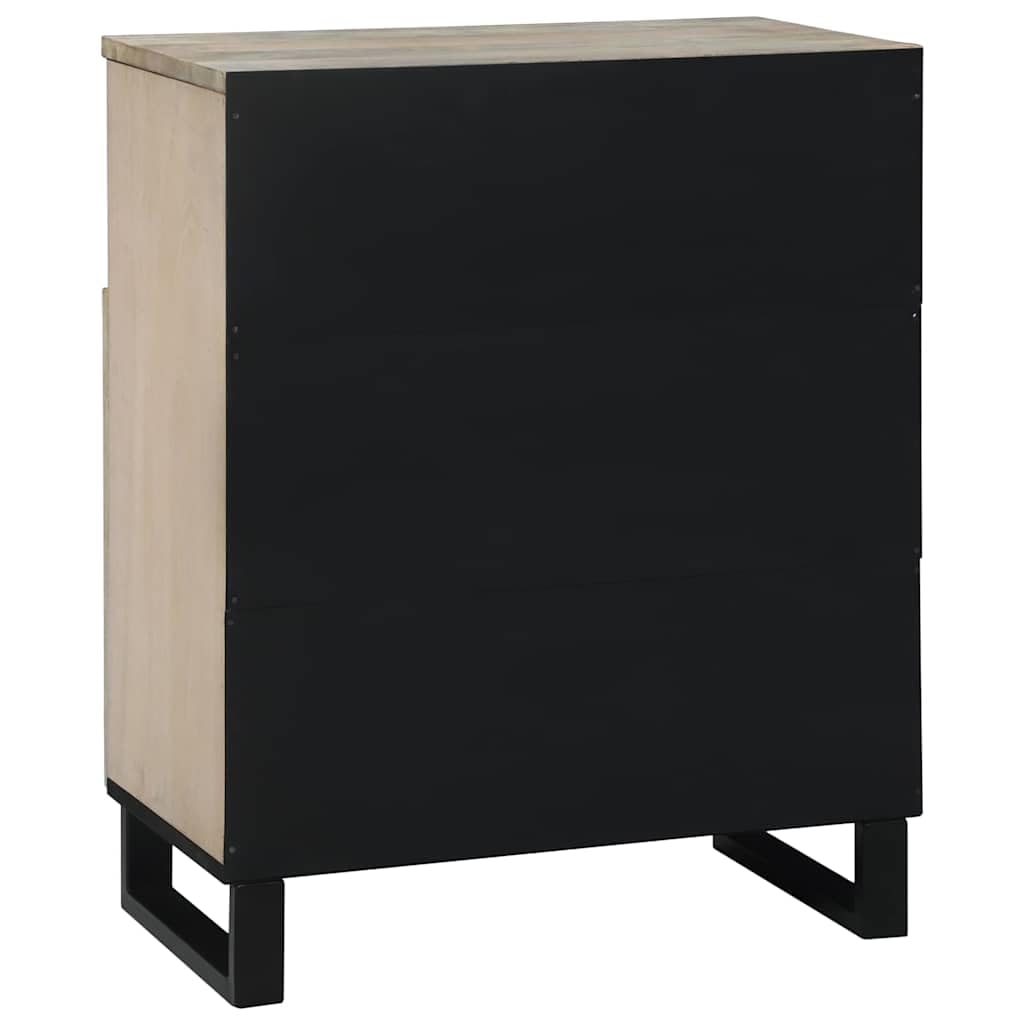 Générique Meubles et étagères de Rangement pour médias Blanc et Noir,Meubles,Armoires & Meubles de Rangement,Buffets & bahuts,Blanc,17.55 KG,4017997