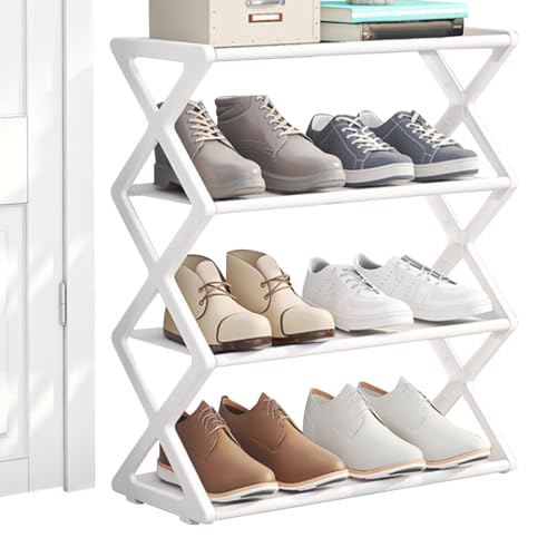 Étagère à chaussures pour petits espaces - Solution pour libérer le sol de votre porte d'entrée