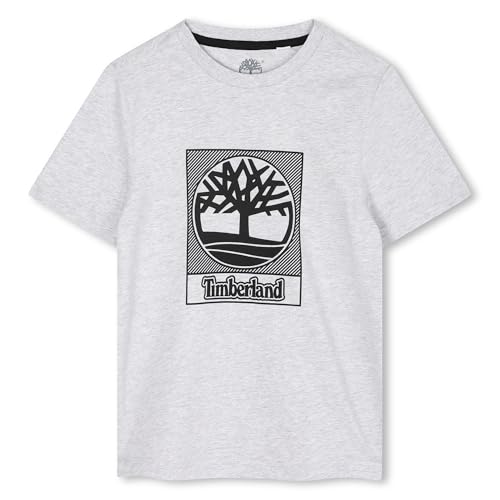 Timberland T60381 T-Shirt für Jungen, China Grey, 10 Jahre