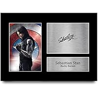 HWC Trading A4 Sebastian Stan Bucky Barnes Los Regalos