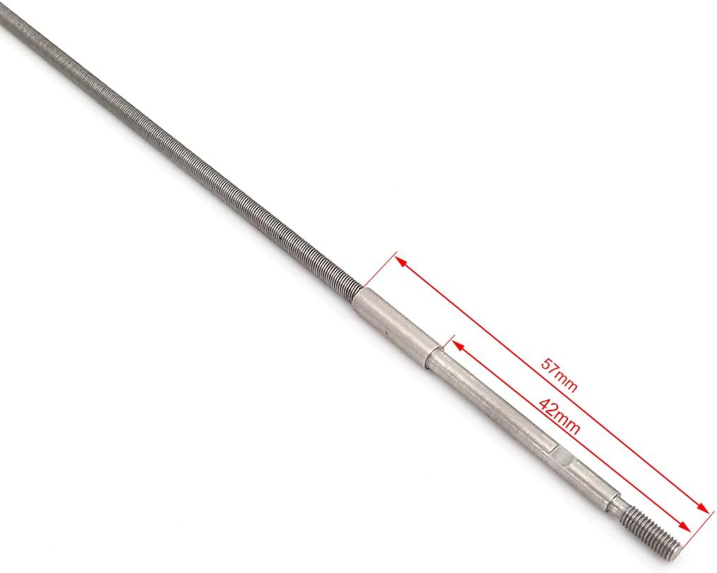 RC Boat Flexible Shaft 3.175mm 1/8" 34.5cm Right Hand Flex-Cable for RC Speed Boat Mono VEE Catamaran Hydroplane (Right Hand)