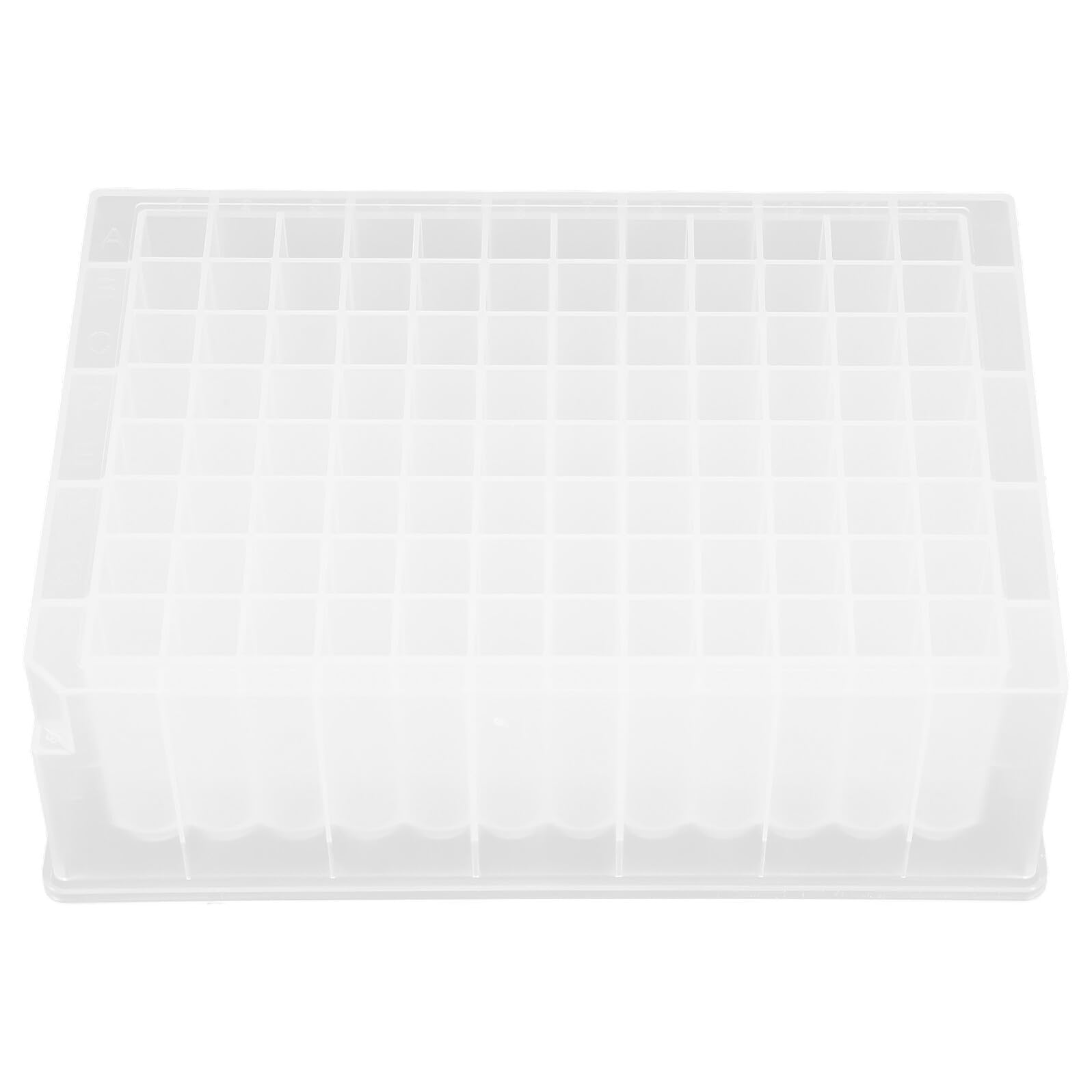 VALICLUD 5Pcs 2.2Ml 96-Well Deep Well Plate with Round Bottom, Lab Automation Plate for Liquid Extraction and Storage, Laboratory Consumable Suitable for Sample Processing