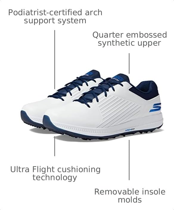 Image of Skechers Men's Elite 5 Arch Fit Waterproof Golf Shoe