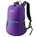 Produktbild Gonex 20L Leichter Tagesrucksack,Unisex Faltbarer Rucksack für Outdoor Wandern Reisen (Lila)