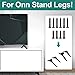 TV Stand Screws for Onn TV Stand Legs Screws Kit, for Onn 24” 32” 39” 40” 50” 58” TV Legs 100012590 100012589 100002458 100074926 100005842 100012585 100018971 100018971-C Universal TV Mount Screws