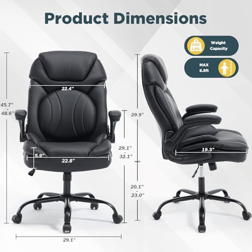 Luxury leather executive chair