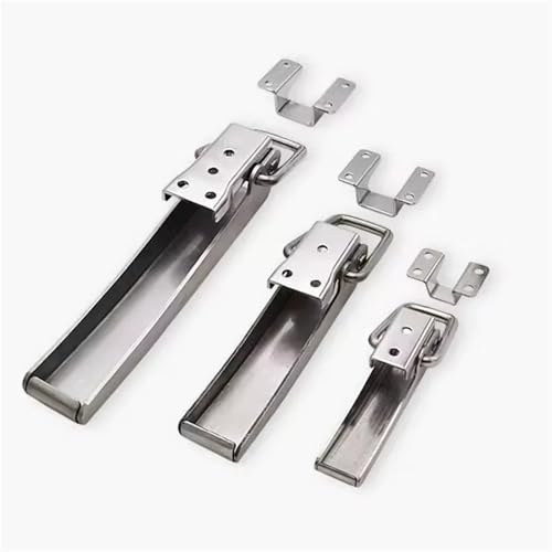 Loquet à bascule grand modèle inox C-1367-A finition industrielle durable - 4