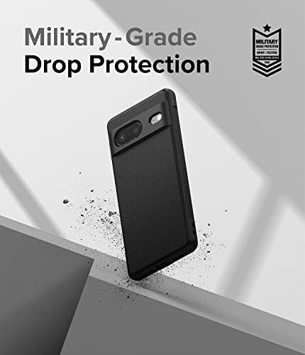 Image of Ringke Onyx for Google Pixel 7 Case [Feels Good in The Hand] Oil & Dirt Resistant, Enhanced Camera Lens Protection, Comfortable Grip, Non-Slip, Lightweight Cover - Black