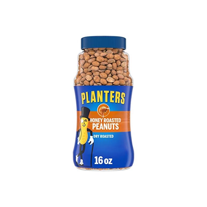 Buy PLANTERS Honey Roasted Peanuts, 16 oz. Resealable Jar Flavored