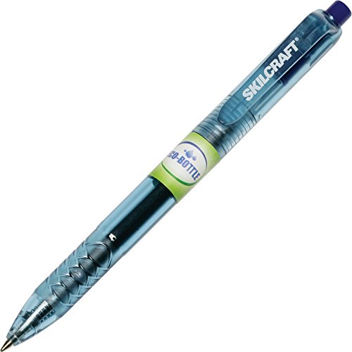 Bolígrafo gel retráctil Skilcraft azul 6580392