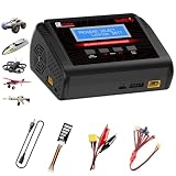 LiPo Battery Charger, 150W 10A AC/DC RC Balance Charger for 1-6S LiPo/LiHV/Li-ion/Life, NiMH NiCd (1-15S) Pb, Fast Charging for RC Car, Drone, Airplane, Helicopter