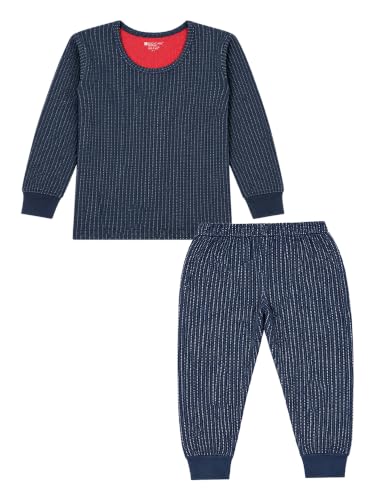 Image of Bodycare Insider Anti-Bacterial Solid Kids Thermal Top & Bottom Unisex Set