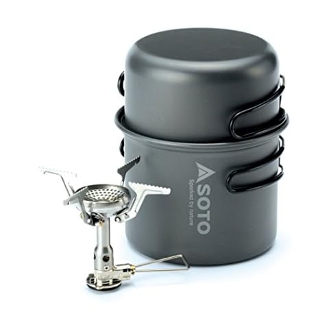 SOTO Amicus Stove Set with Stealth Ignitor Cover