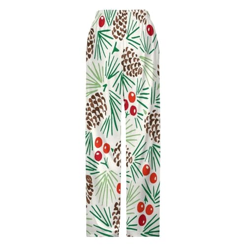 Hand Drawn Christmas Pin ConeChildren's Casual Pajamas110CM4