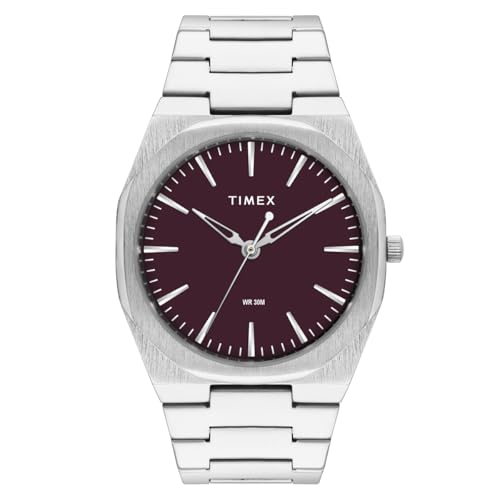 Analog Watch for Man with Round Dial & Water Resistant Men's Wrist Watches