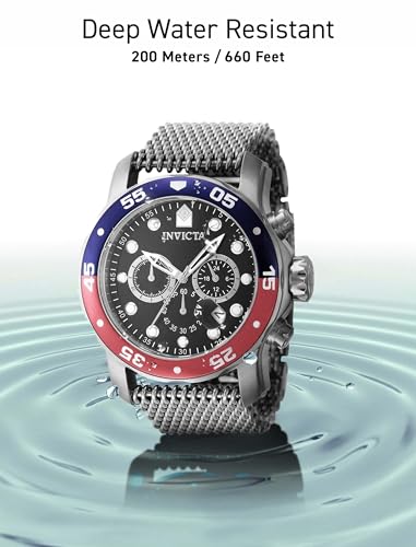 Image of Invicta Pro Diver Men's Stainless Steel Quartz Movement Watch - 48 mm