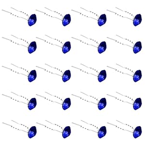 Qiutimiy QHC003 Granatowe Wsuwki do Włosów 20 sztuk