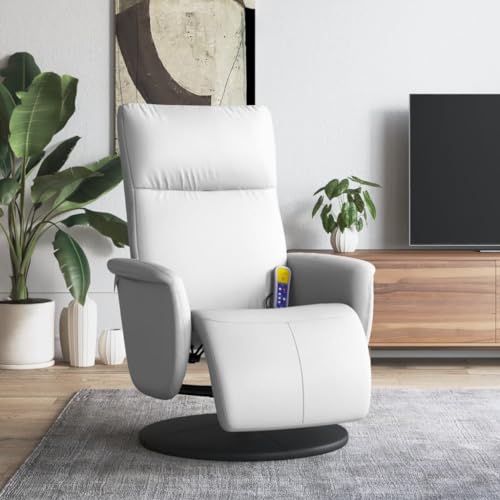 Homgoday Sillón reclinable Masaje con reposapiés