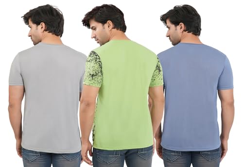 Image of SHAUN Men T-Shirt(104MTC3 $P Pack of 3)