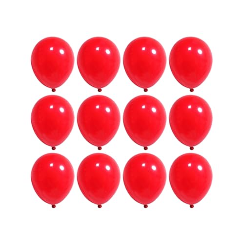Image of 12 inch Red Latex Balloons, 60 pcs Thick Balloons for Party Decorations (12inch Red)