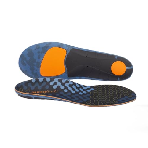 Superfeet - Active Cushion Arco Medio - Plantillas Ortopédicas Recortables - Soporte del Arco para Zapatillas de Deporte y Caminar - EU 39 – 41