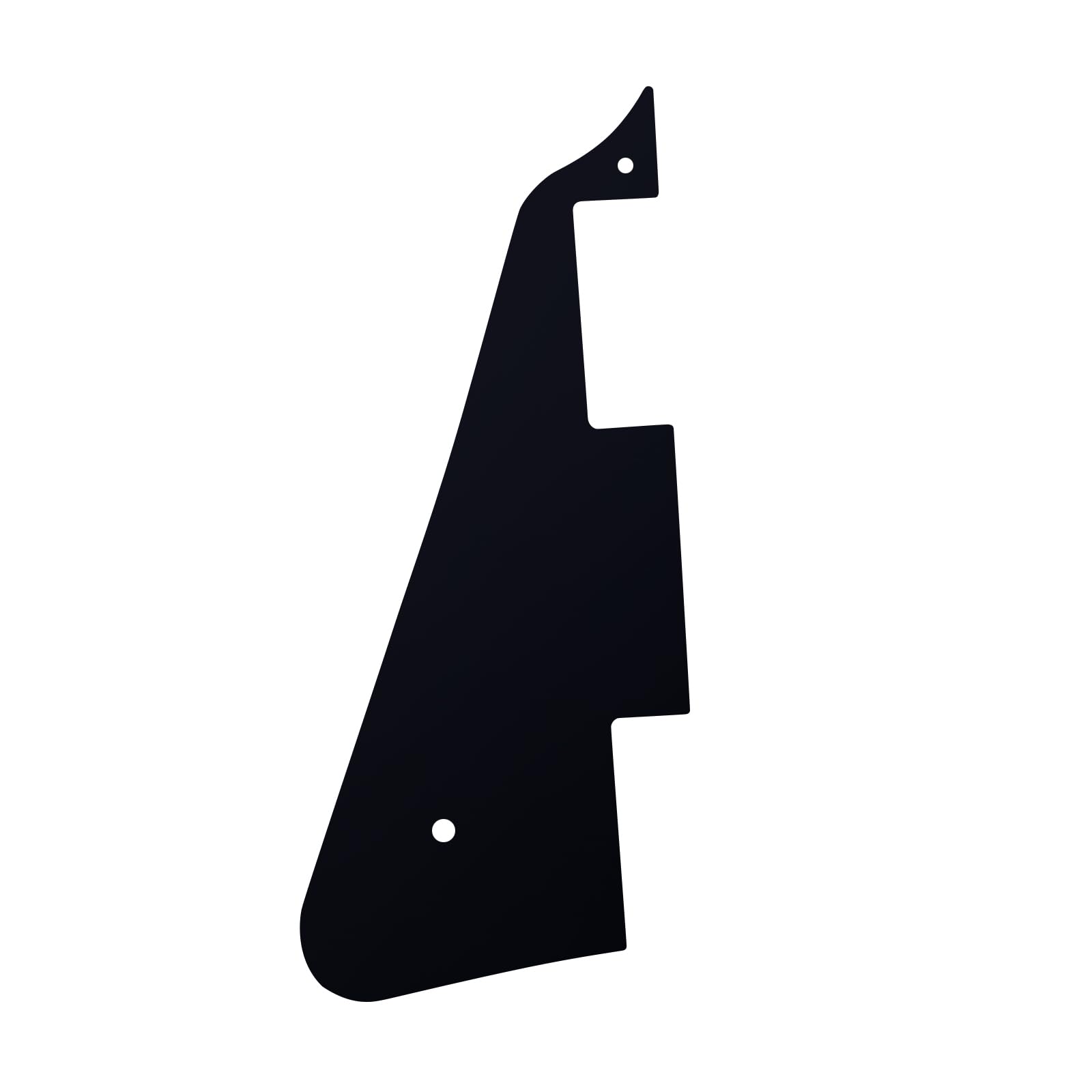 Banworks 1 Ply Les Paul Pickguard LP Pickguard Scratch Plate 2-Hole Electric Guitar Pickguard for Epiphone EPI Les Paul LP JT/HB-06 Matt Black - Image 3