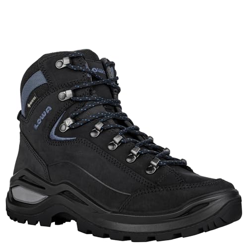 LOWA Stiefel mittel RENEGADE EVO GTX MID Ws schwarz/blau, 41