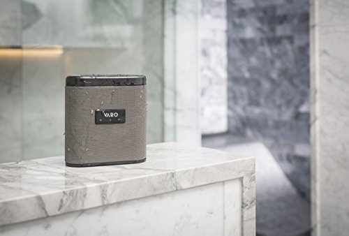 VARO Portable WiFi + Bluetooth Multi-Room Speaker, Water-Resistant Speaker, Sidekick (iOS Only)