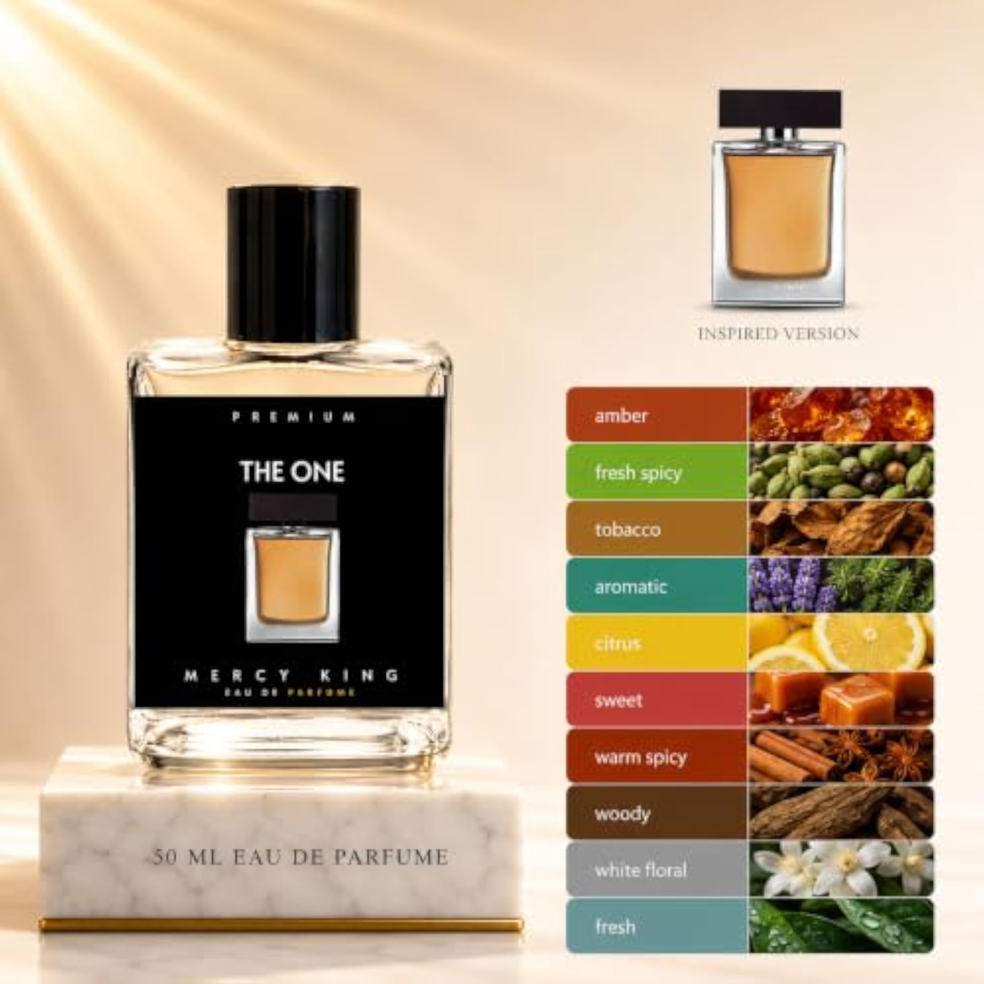 The One Inspired Eau De Parfum, Sophisticated Aroma