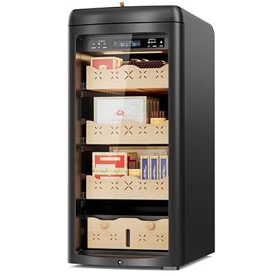 115L Electronic Cabinet-Intelligent Temperature and Humidity Adjustable (900 Counts Capacity), Digital LCD Display, Stainless Steel Lockable