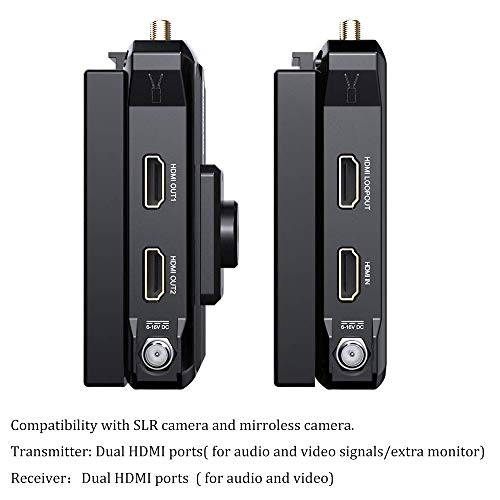 Hollyland Mars300 300 Feet 5G Transmission Wireless HD Video Transmission System Professional Video Transmitter and Receiver HDMI 1080 Broadcast for DSLR and Mirrorless Camera