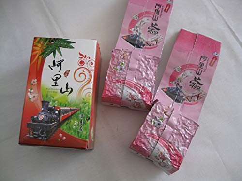 2 X 4 oz (125 g) Taiwan Ali-shan (Ali Mountain) random pick four seasons Green Oolong Tea - Taiwan High Mountain Grown Tea Premium Quality