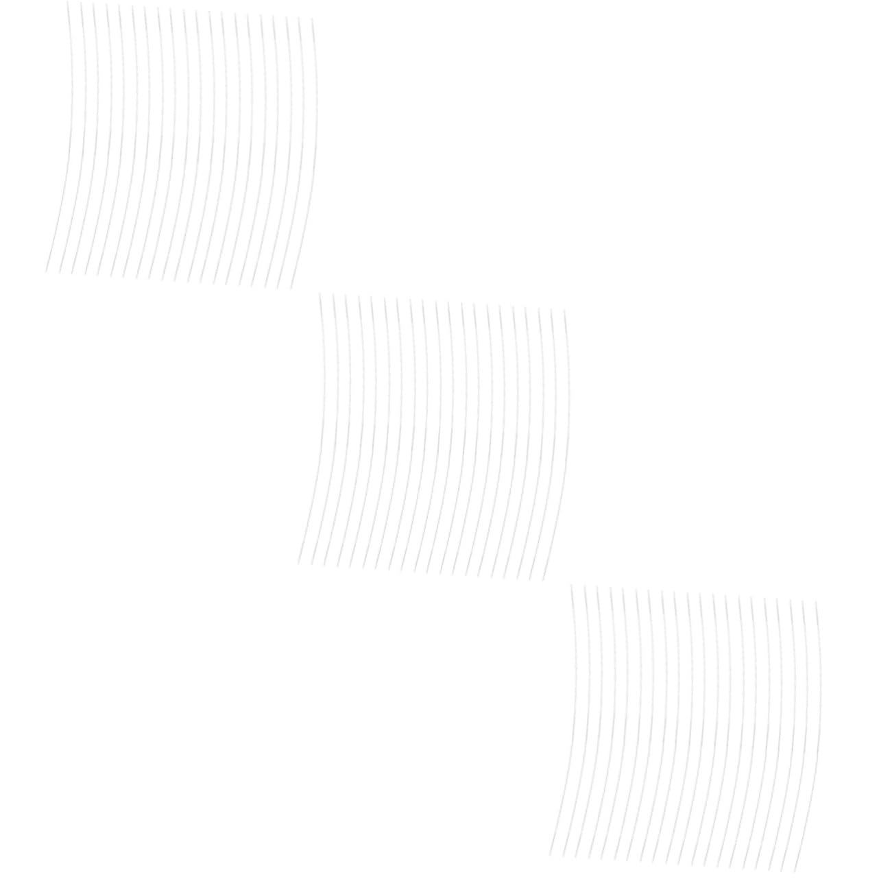 KALLORY 60pcs Hot Melt Glue Binding Strips for Books Office Supplies and Craft Projects and Adhesive Tape for Document Binding and Scrapbooking