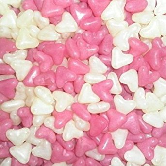Barratt Pink and White Hearts, 200 g