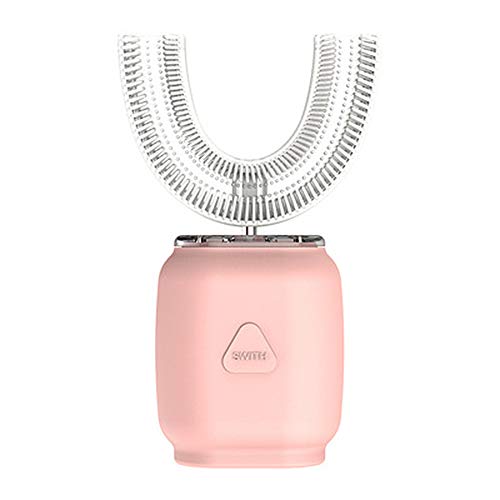 Automatische Elektrische Schallzahnbürste für Erwachsene, Zahnaufhellungsmassage 584165,Pink