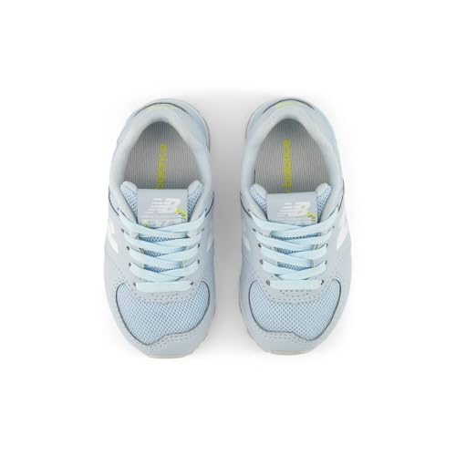 Image of New Balance Kid's 574 V1 New-B Lace-Up Sneaker, Bright Sky /Star Burst, 2 Infant