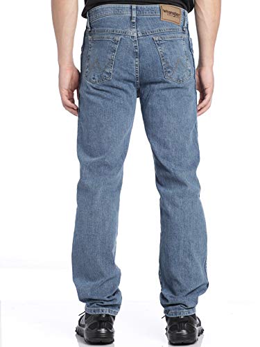 Wrangler Men's Performance Series 5 Pocket Regular Fit Denim Jeans - Mid Wash, Mid Wash, 34X302