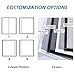 Custom Door Screens Nets, Anti Mosquito Mesh Fly Screen Door with Zipper, Pet Resistant Door Curtain for Window Living Room, Keep Bugs Out Lets Fresh Air in (W*H:110 * 210cm,Position 4)