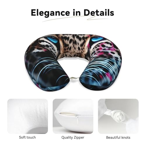 Almohada espuma viscoelástica tradicional azul miniatura 4