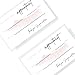 Lash Extension Appointment Reminder Cards | 50 Pack | 3.5 x 2
