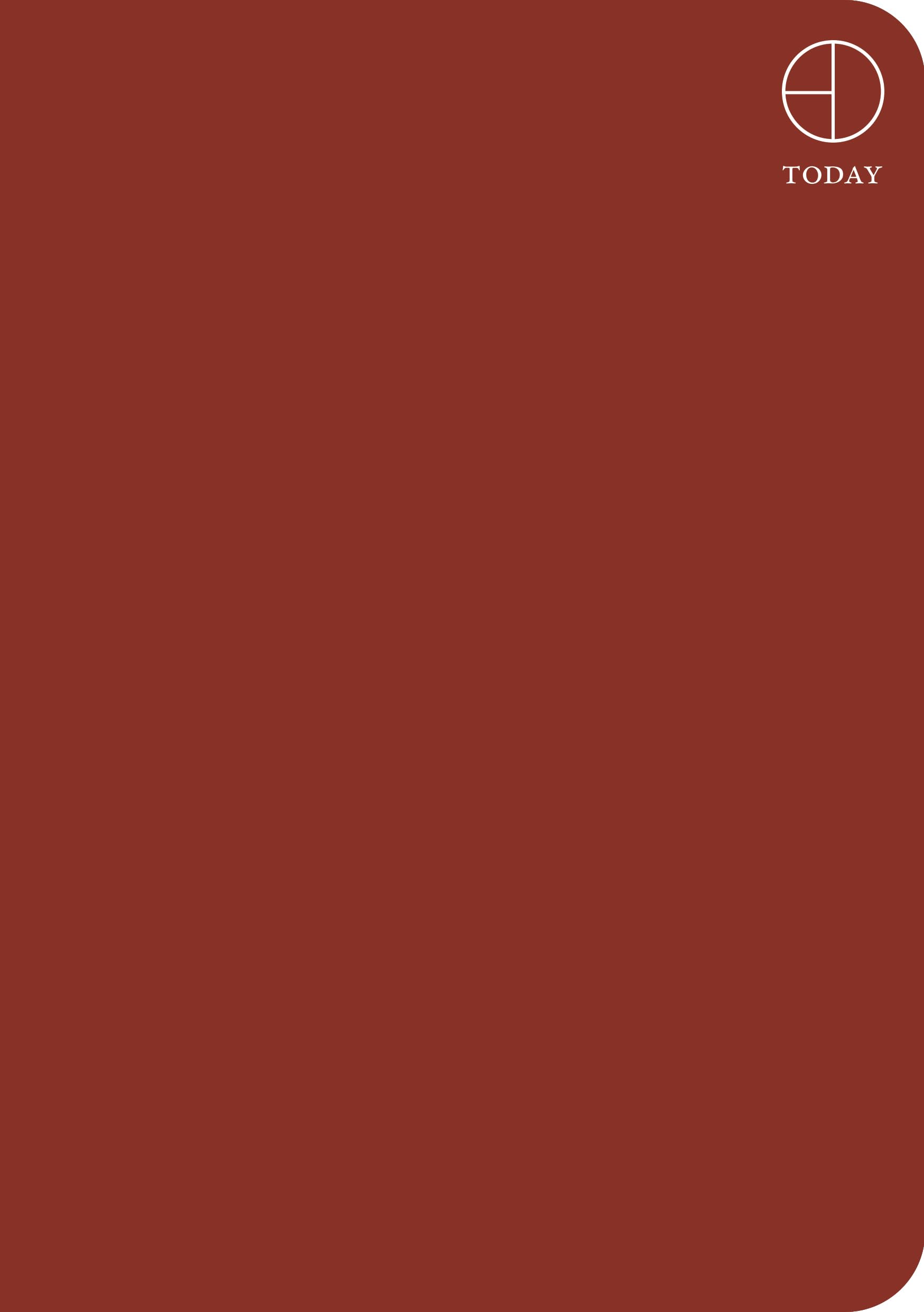 Garnet B6 Today Planner (Original Softcover Today Planners)