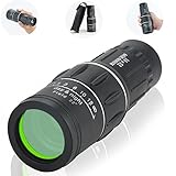 TANNOZHE Monocular Telescope,16X52HD high Power Low Night Vision, Mini Monocular Pocket Scope for Adults Kids,Compact Waterproof Monocular for Bird Watching Hiking Camping