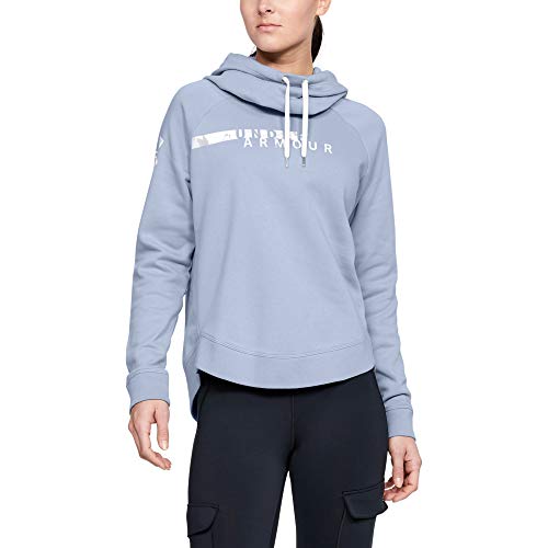 Under Armour Women's Favorite Fleece Camo Logo Pullover Hoodie