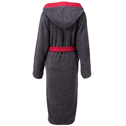 Morgenmantel Damen CelinaTex Bademantel mit Kapuze in XS-XL