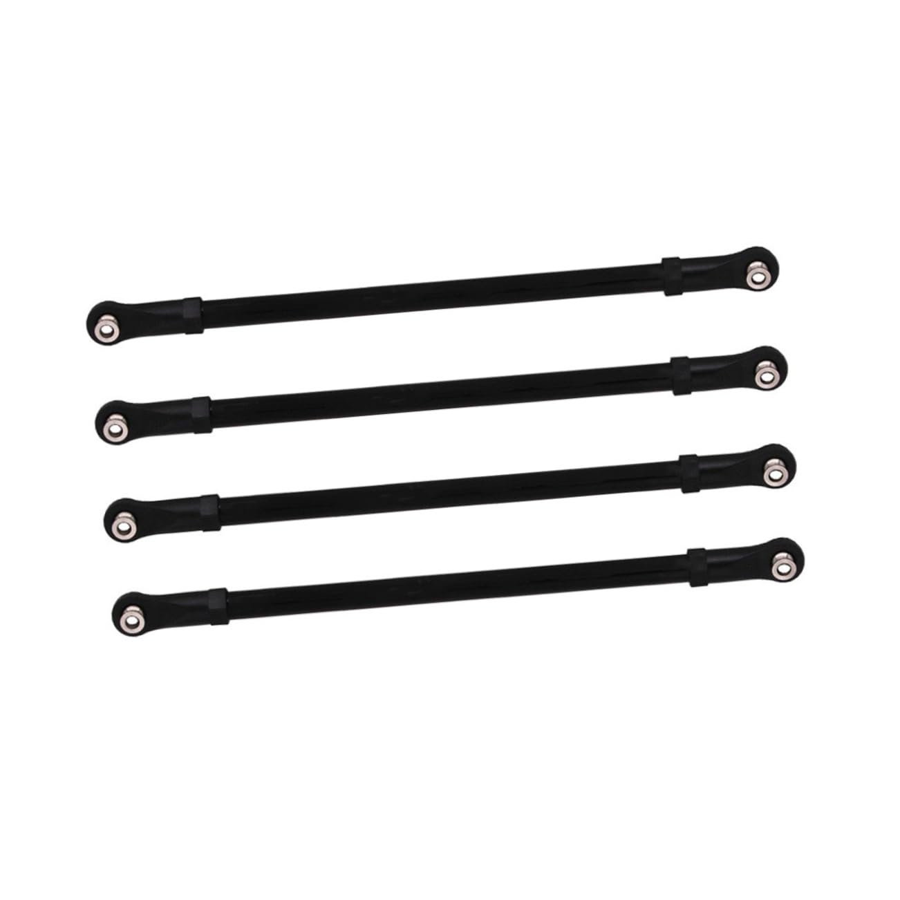 Varilla de tracción RC 1/10 Anneome y tirante de varillaje para coche trepador negro 8