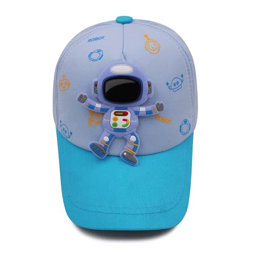 Image of VRITRAZ Kids Unisex Baseball Cap for Boys & Girls | Adjustable Strap | Comfortable Casual Cap (Age 4-12 Years)