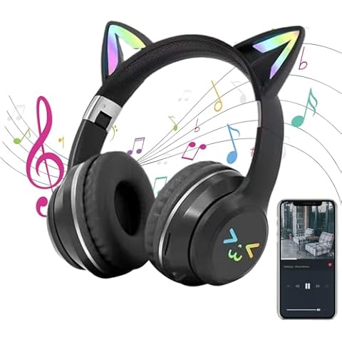Écouteurs sans fil oreilles de chat Generic Cover