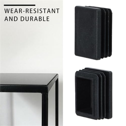 Cubierta pie plástico 10x20mm para eliminar ruidos y proteger el suelo de muebles, 16 unidades 5